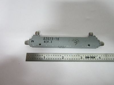 CANADA ?? A2023-10 DIRECTIONAL COUPLER RF MICROWAVE FREQUENCY GHz BIN#B2-C-89