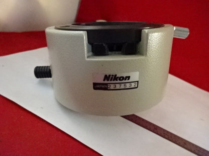 MICROSCOPE PART NIKON JAPAN VERTICAL ILLUMINATOR OPTICS  AS IS #N9-A-05