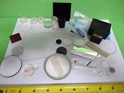 Lot Optical Lenses Prism Mirror Mil Spec Laser Optics