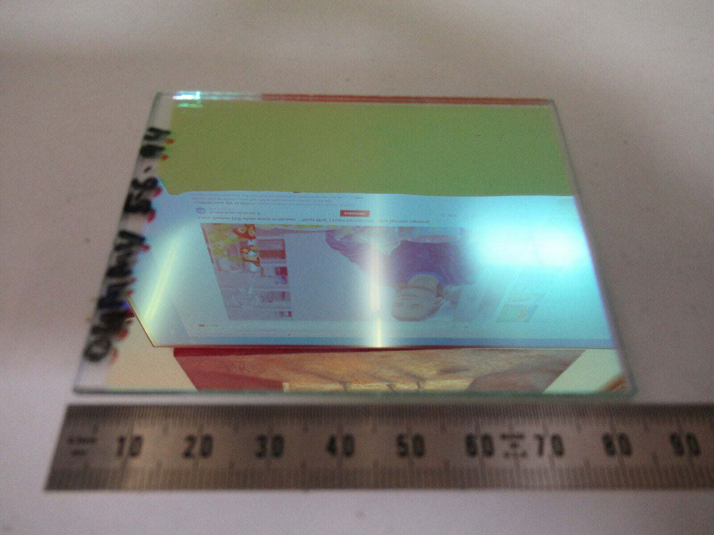 Mit optischem Glas beschichtetes dichroitisches Laseroptik wie abgebildet &amp;Z8-A-68 