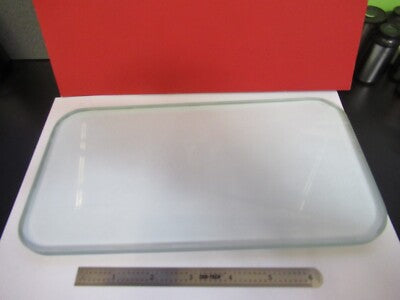 Ernst Leitz Glass Stage Table Toolmaker Measuring Microscope Part AS Picture