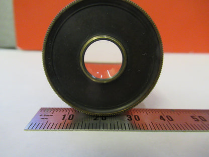 Antique Brass UK Eyepiece Rare Lens Optics Microscope Part