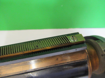 BAUSCH LOMB ANTIQUE BRASS TUBUS NOSEPIECE MICROSCOPE PART AS PICTURED  Y4-FT-91