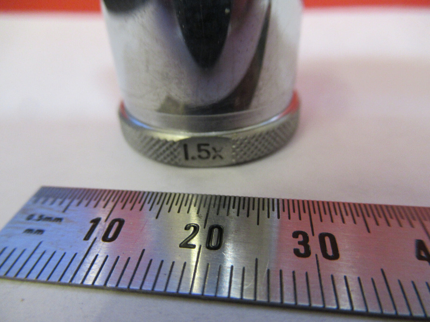 AO AMERICAN OPTICS 1.5X OBJECTIVE LENS MICROSCOPE PART AS PICTURED &Q3-B-07