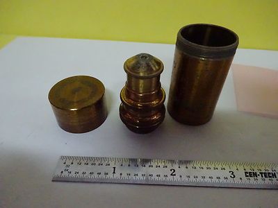 Microscope Part Antique Objective Brass Bausch & Lomb Optics