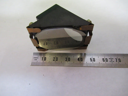 AUS JENA GERMANY BEAM SPLITTER OPTICS MICROSCOPE PART AS PICTURED T2-A-35
