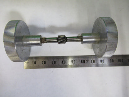 BAUSCH LOMB  SET OF KNOBS ANTIQUE MICROSCOPE PART as pictured X6-A-122