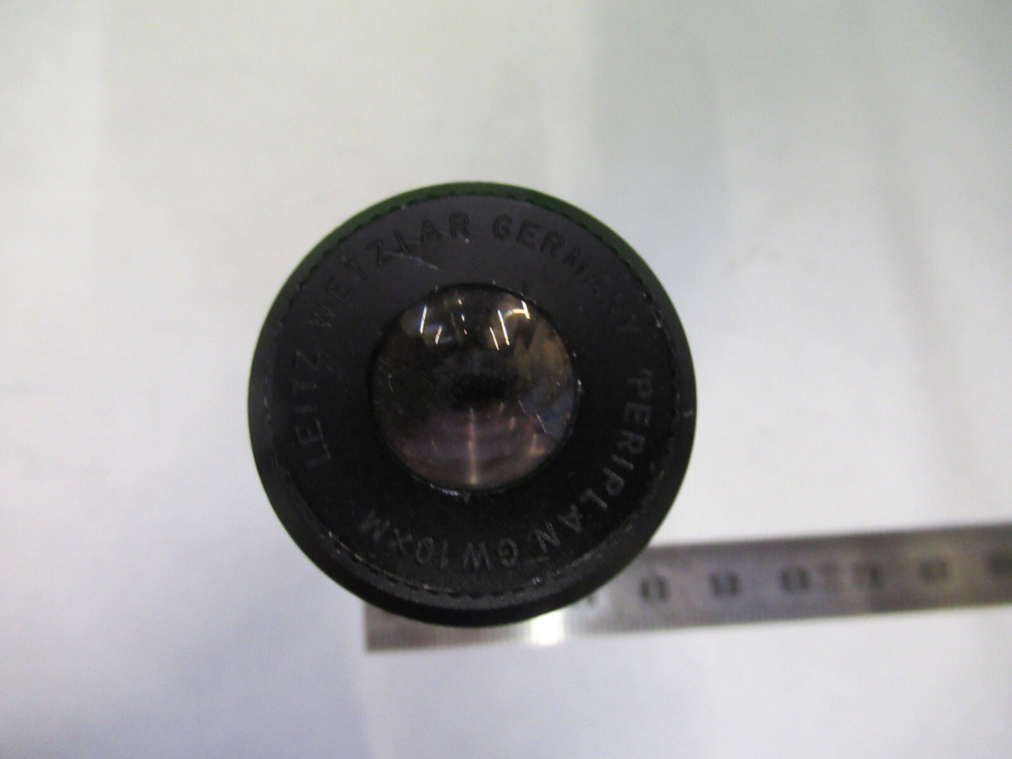Ernst Leitz Wetzlar Gw 10XM Eyepiece Ocular Optics Microscope Part