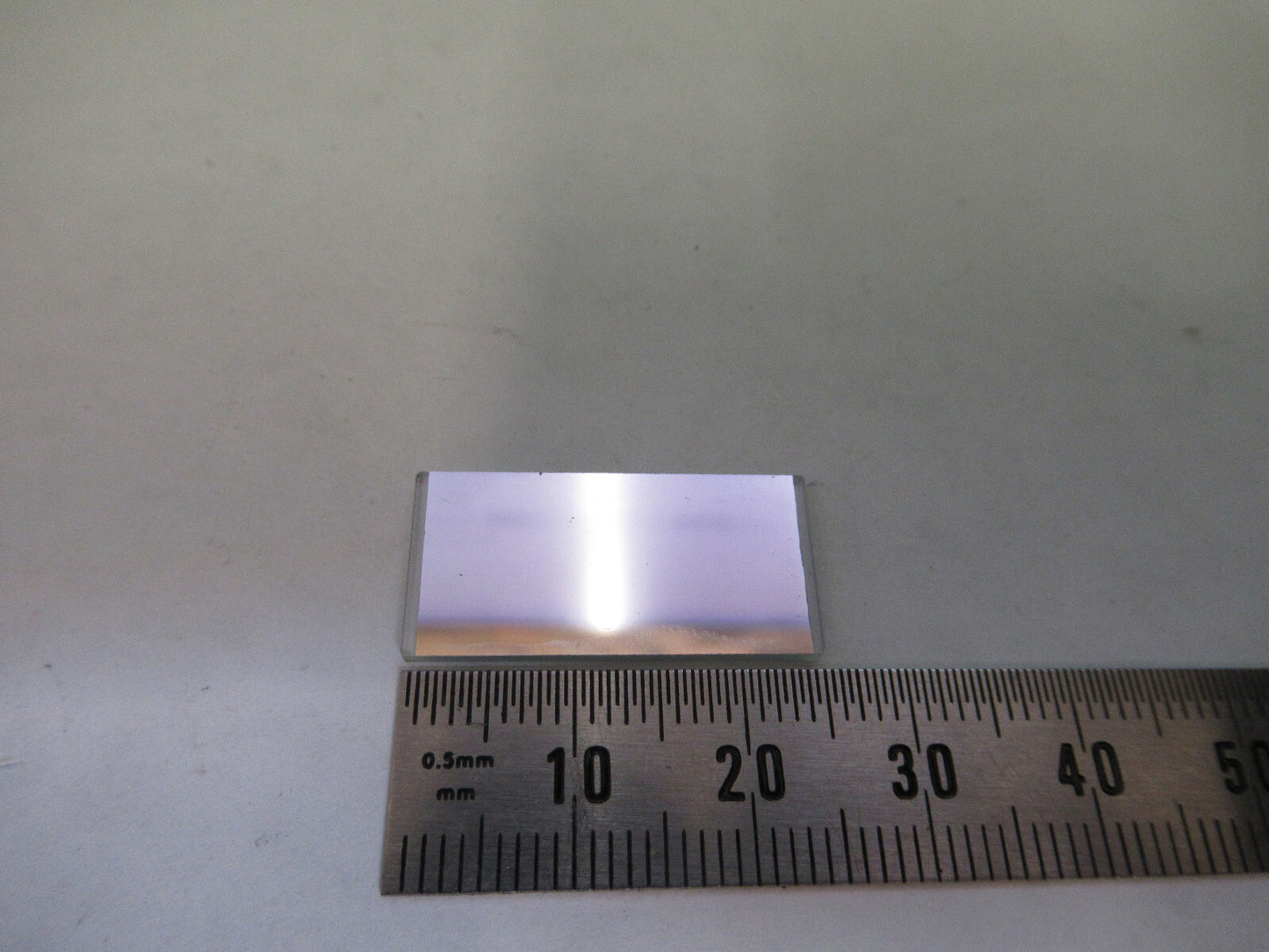 OPTICAL BK7 GLASS FLAT MIRROR SURFACE LASER OPTICS AS PICTURED X7-A-17