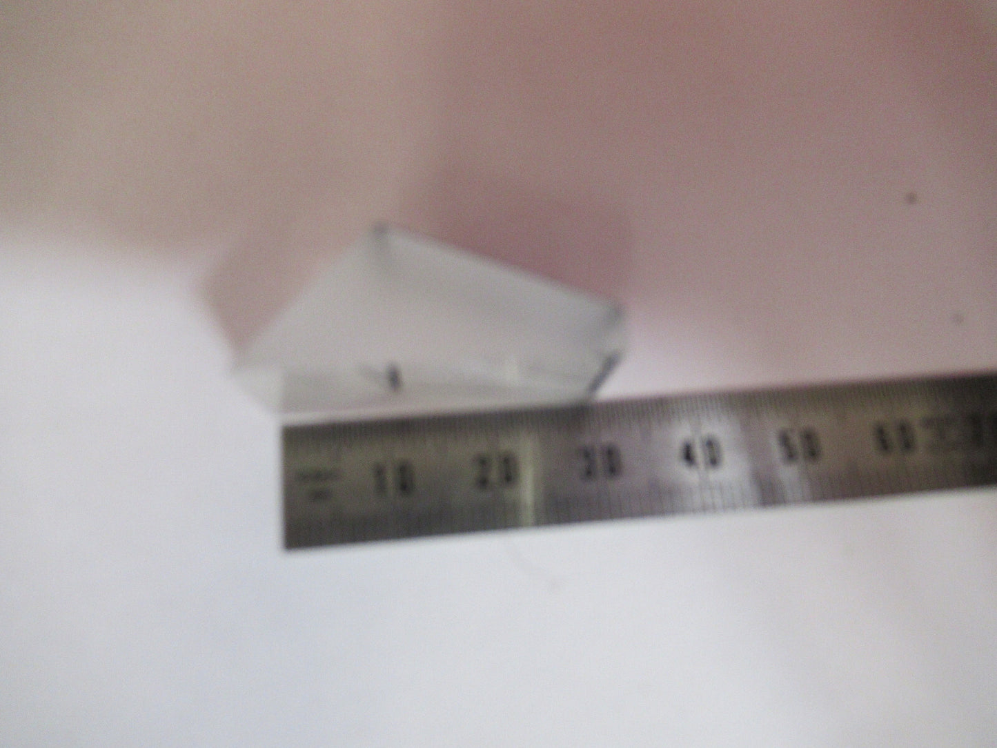 Nikon Japan Prism Glass Optics Microscope Part