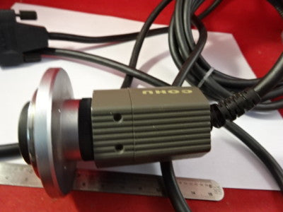 COHU CAMERA MICROSCOPE INSPECTION TOOL OPTICS AS IS #91-51