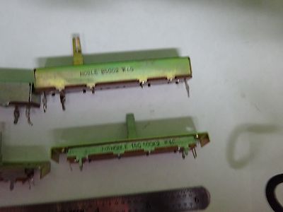 LOT MICROSCOPE PARTS RHEOSTATS NOBLE #11-A-04