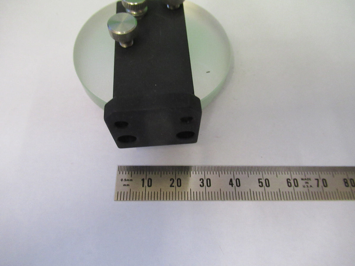 FOR PARTS OPTICAL MIRROR MOUNTED IN BASE LASER OPTICS AS PICTURED z4-b-65