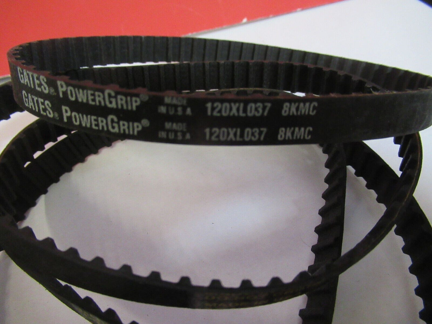 LOT RUBBER BELTS GATES 120XL  120XL037 AS PICTURED G4-A-13
