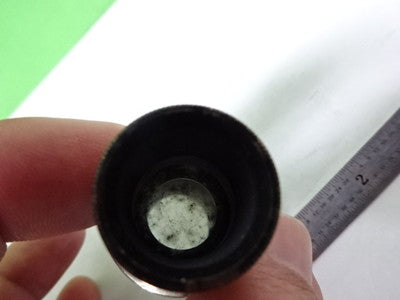 MICROSCOPE PART WITH SLOT FOR SLIDE [dirty cloudy] OPTICS AS IS #AE-30