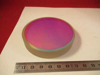 Optical Flat 1/10 Wave Coated Zerodur Beam Splitter 3" Diameter Optics