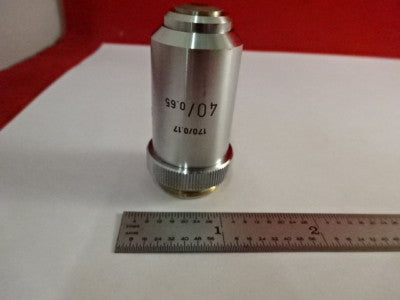 Ernst Leitz Germany Objective 40X 170/.17 Optical Microscope Part Optics
