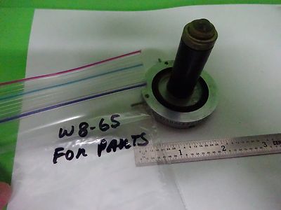 FOR PARTS MICROSCOPE OBJECTIVE 21X ?? broken glass OPTICS AS IS BIN#W8-65