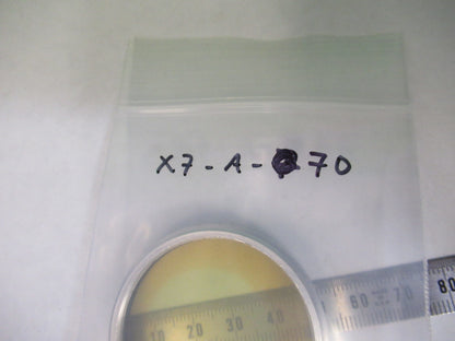 OPTICAL FILTER MOUNTED OPTICS  as pictured X7-A-70