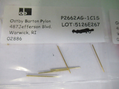 LOT 20+ POGO PINS TERMINALS ELECTRICAL POST PINS ASSEMBLY AS PICTURED 18-FT-24