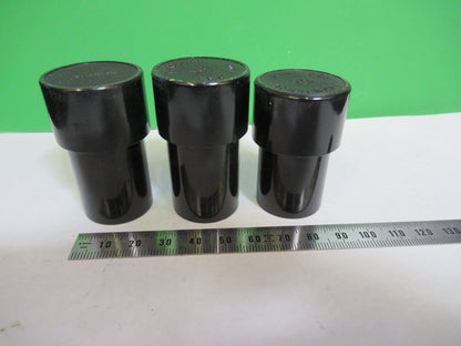 SPENCER AO EMPTY PLASTIC OBJECTIVE CANS MICROSCOPE PART AS PICTURED Z7-FT-74