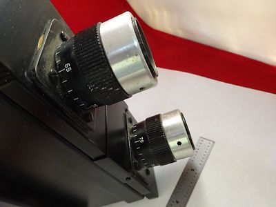 MICROSCOPE PART TRINOCULAR HEAD LEITZ GERMANY 512761/20 OPTICS AS IS BN#E2-ii-02