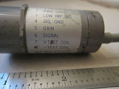 KISTLER SERVO ACCELEROMETER FOR PARTS 303T13 AS IS  BIN#RED