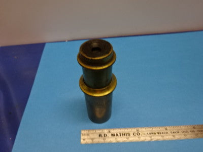 Antique Very Rare Brass Carl Zeiss AG Eyepiece Ocular Microscope Part