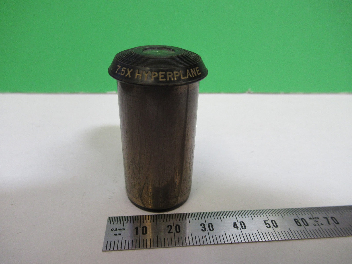 BAUSCH LOMB  EYEPIECE HYPERPLANE 7.5X OPTICS MICROSCOPE PART V7-FT-85