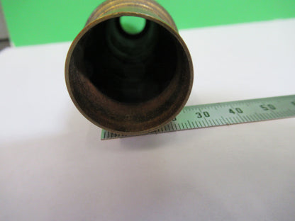 Ernst Leitz Germany Tubus Brass Antique Microscope Part