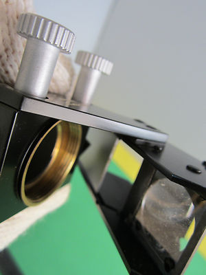 MICROSCOPE PART RARE REICHERT AUSTRIA PHASE ACCESSORY ?? AS IS  OPTICS BIN#A7-14