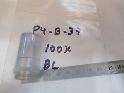 Industrial Lens Bausch & Lomb Objective 100X Microscope Part