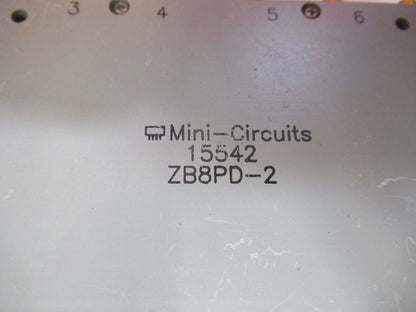 MINI CIRCUITS  ZB8PD-2  SPLITTER 8 POS DIVIDER SMA FREQUENCY AS PICTURED G4-A-16