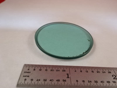 Microscope Part Ernst Leitz Germany Blue Glass Filter Beveled Optics B