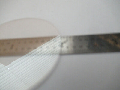 OPTICAL FLAT FUSED SILICA 2" DIAMETER LASER OPTICS AS PICTURED &F5-A-08
