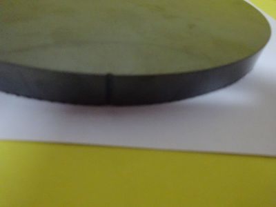 SILICON CARBIDE THICK WAFER SUBSTRATE USABLE AND HEAVY AS IS  P9-07