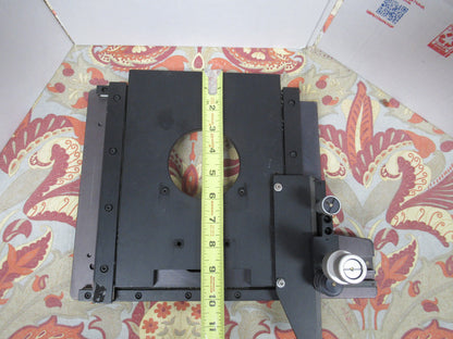 FOR PARTS ERGOLUX XY STAGE TABLE LEITZ WETZLAR MICROSCOPE PART as pictured &TC-4