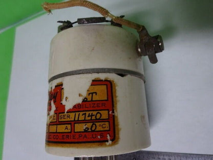 ANTIQUE QUARTZ RADIO CRYSTAL BLILEY ELECTRIC BC46T THERM FREQUENCY CONTROL AQ-45