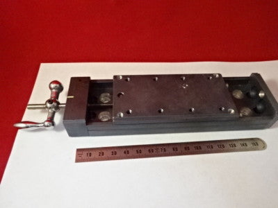 Manual Positioning Stage Bayside Ny SC050A-175 Bearings Gear Very Nice