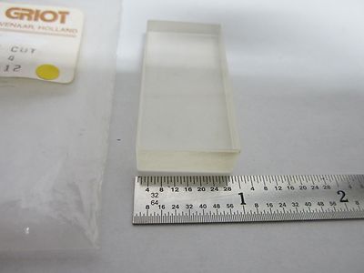 Optical Melles Griot Glass Block Laser Optics