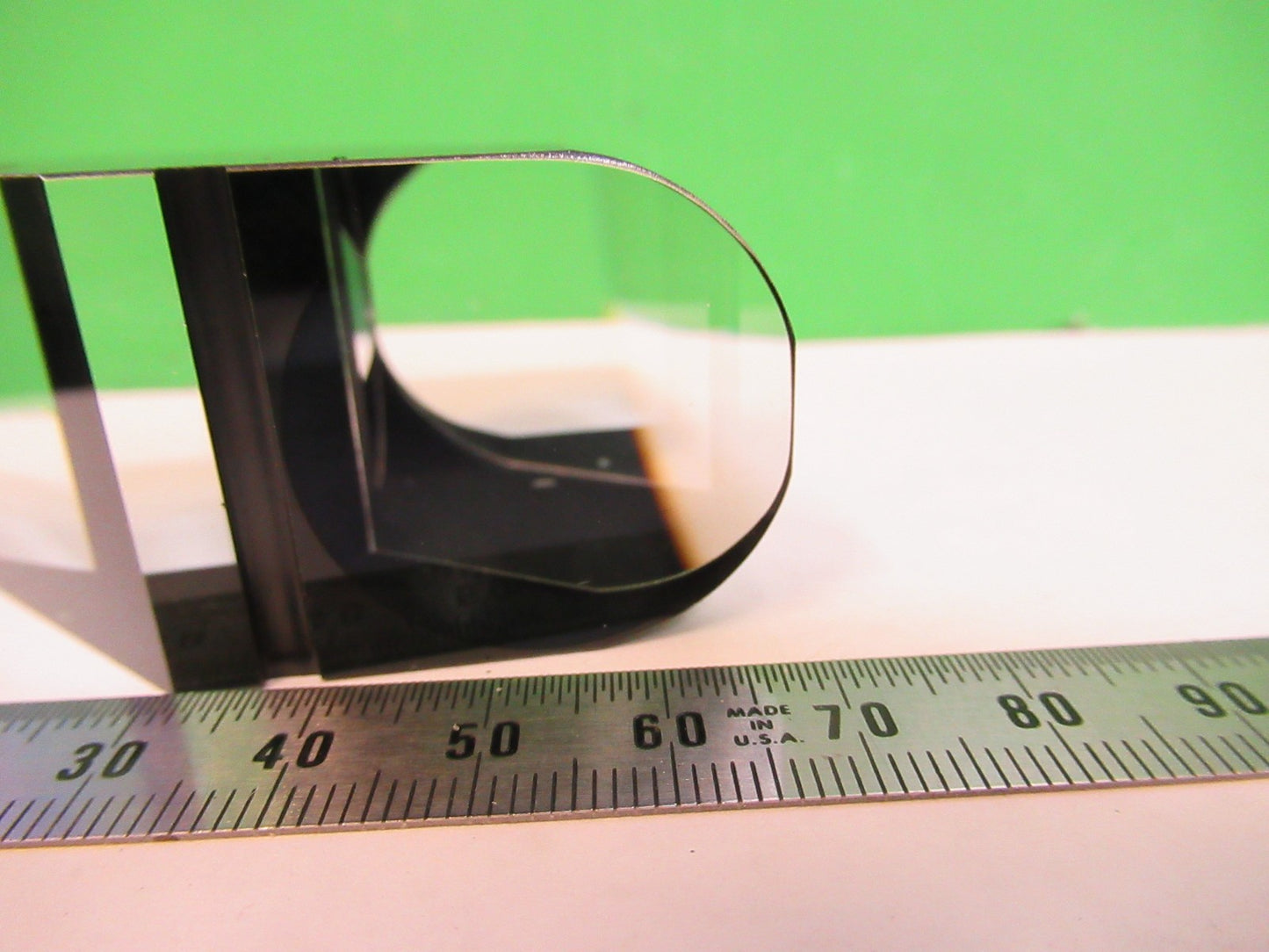 AUS JENA GERMANY HEAD GLASS PRISM OPTICS MICROSCOPE PART AS PICTURED T2-A-27