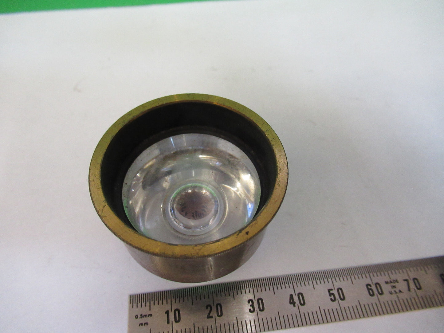 Antique Brass England Rj Beck UK Condenser Microscope Part