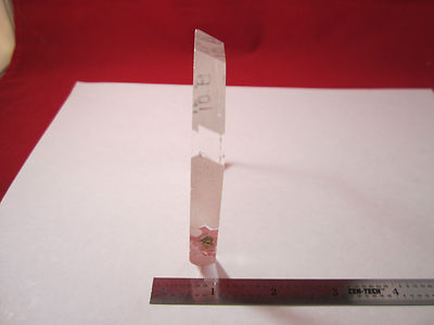 LARGE SYNTHETIC QUARTZ SLAB SINGLE CRYSTAL #1-7-7  BIN#1