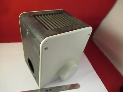 FÜR TEILE LEITZ 514660 LAMPENGEHÄUSE BELEUCHTUNG MIKROSKOP TEIL OPTIK &amp;91-FT-B