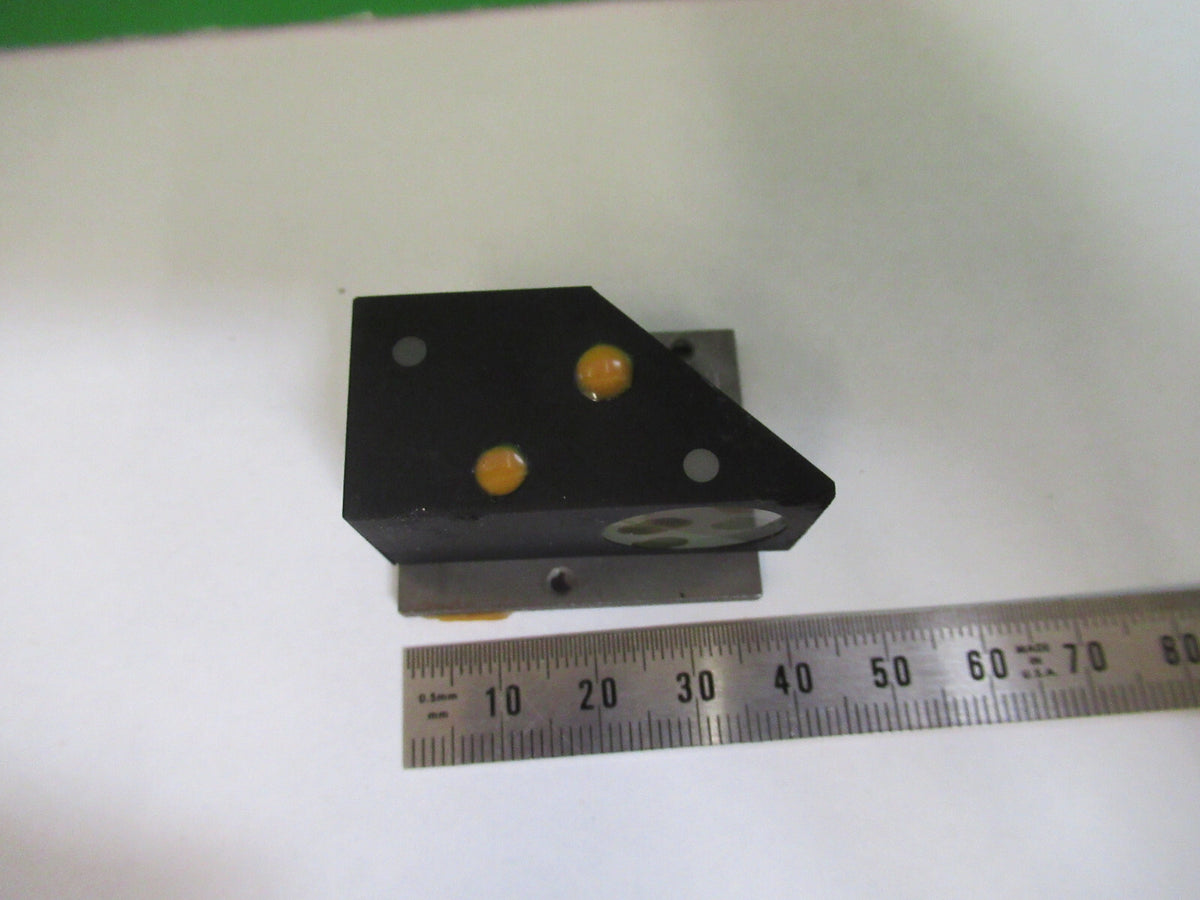 MICROSCOPE PART LEITZ WETZLAR GERMANY PRISM MOUNTED OPTICS AS PICTURED 80-B-08