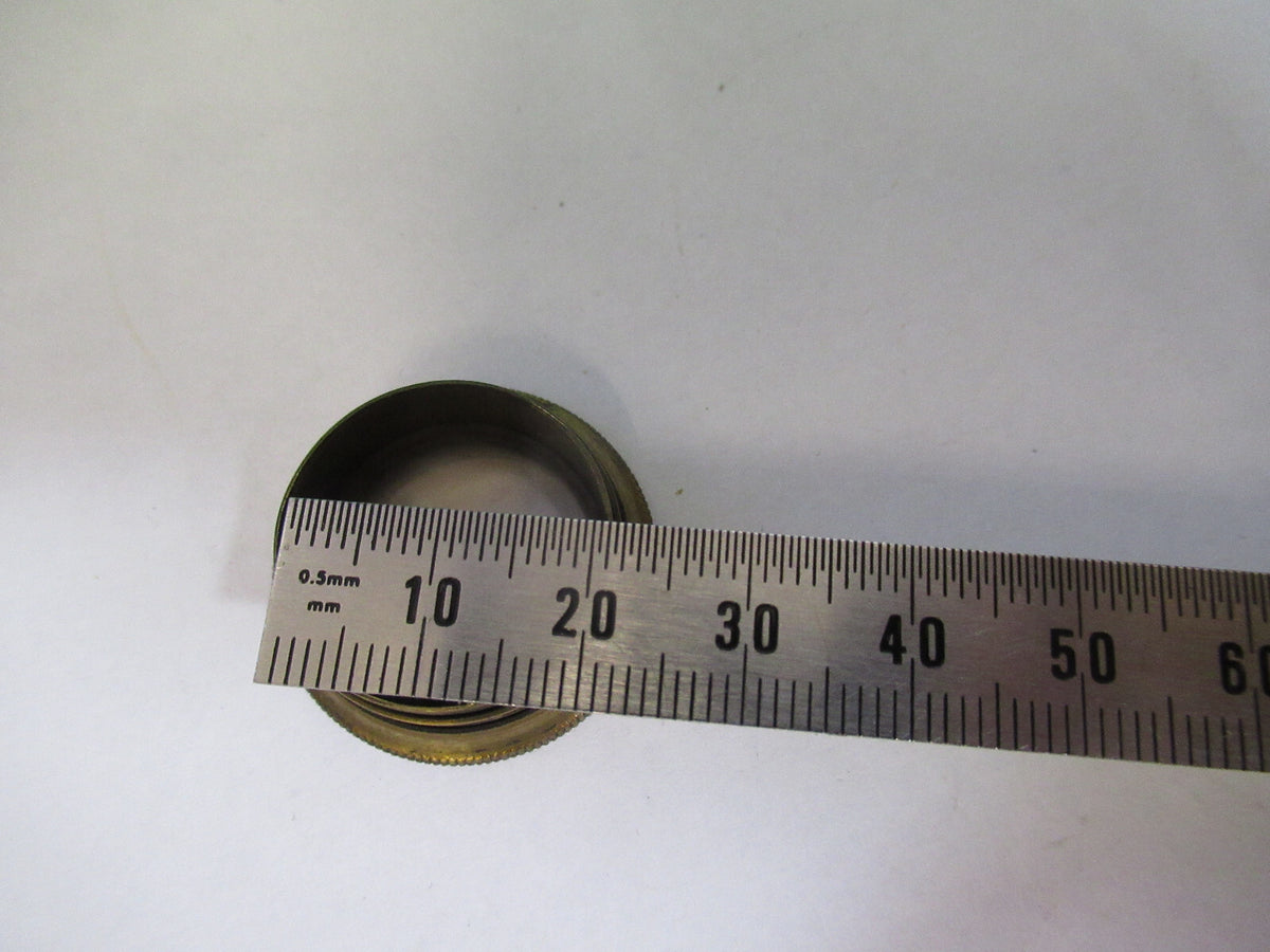 Rare Antique Brass Mounted Glass Beck UK Microscope Part