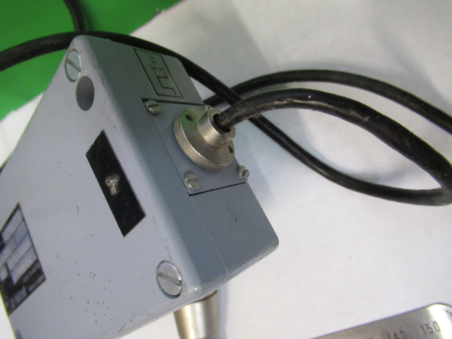 RSF ELEKTRONIK AUSTRIA POSITIONING SENSOR  MICROSCOPE PART AS PICTURED V8-B-37