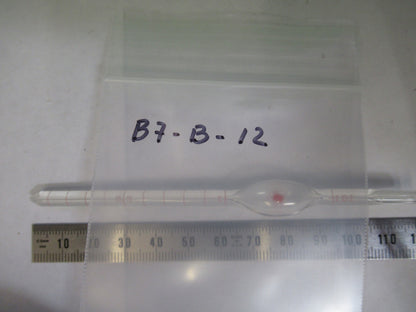 PIPETTE 1 ML HEMATOCYTO BLOOD TEST MICROSCOPE PART AS PICTURED B7-B-12