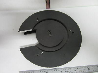 MICROSCOPE PART ROTARY STAGE  AS IS BIN#R2-44