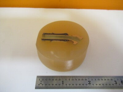 METALLOGRAPHIC METAL CROSS SECTION SPECIMEN MICROSCOPY SAMPLE AS PIC #A7-A-13